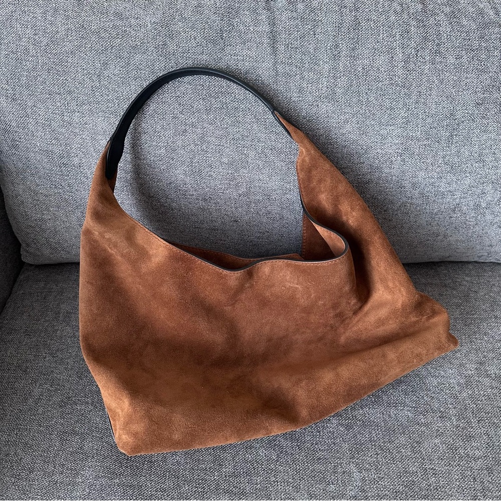 NWT Madewell Mylie Suede Shoulder Bag - Picture 3 of 5
